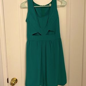 Teal Green Mini Dress!!